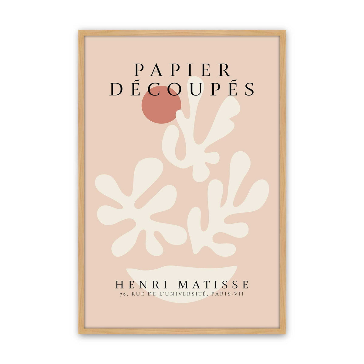 [Color:American Maple], Picture of art in an American Maple frame