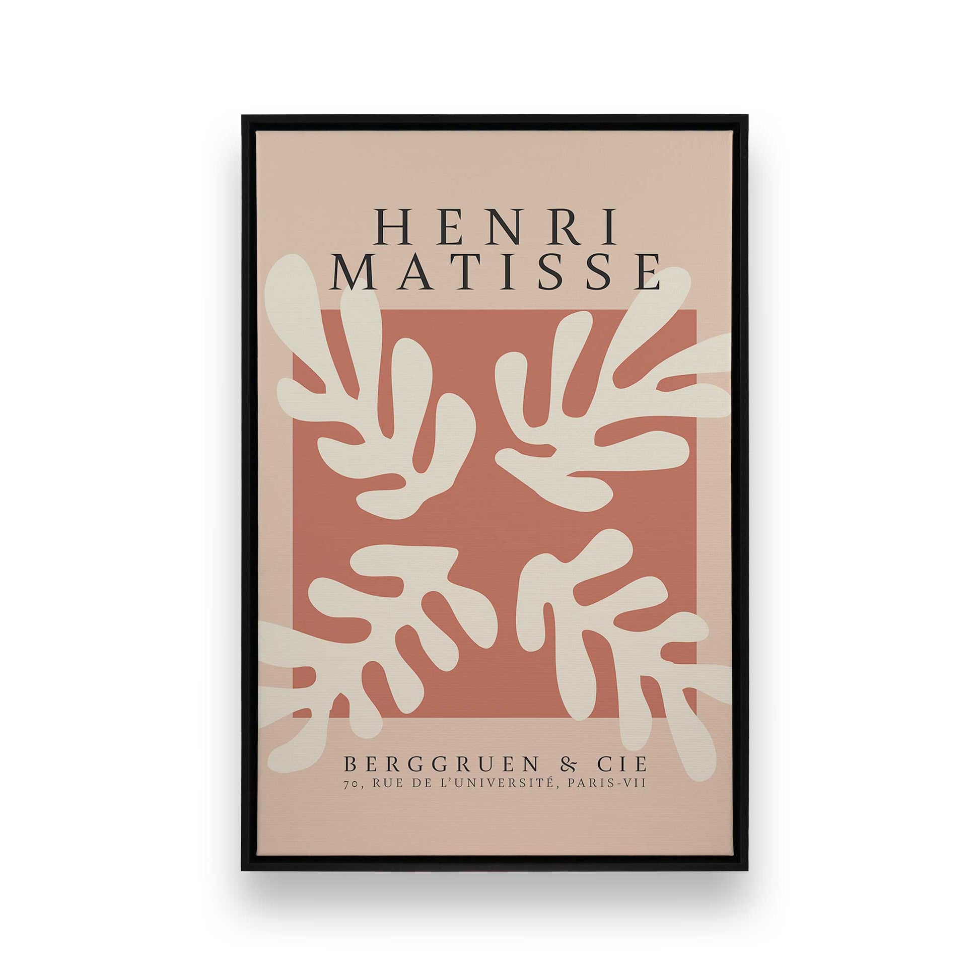 [Color:Satin Black], Picture of art in a Satin Black frame