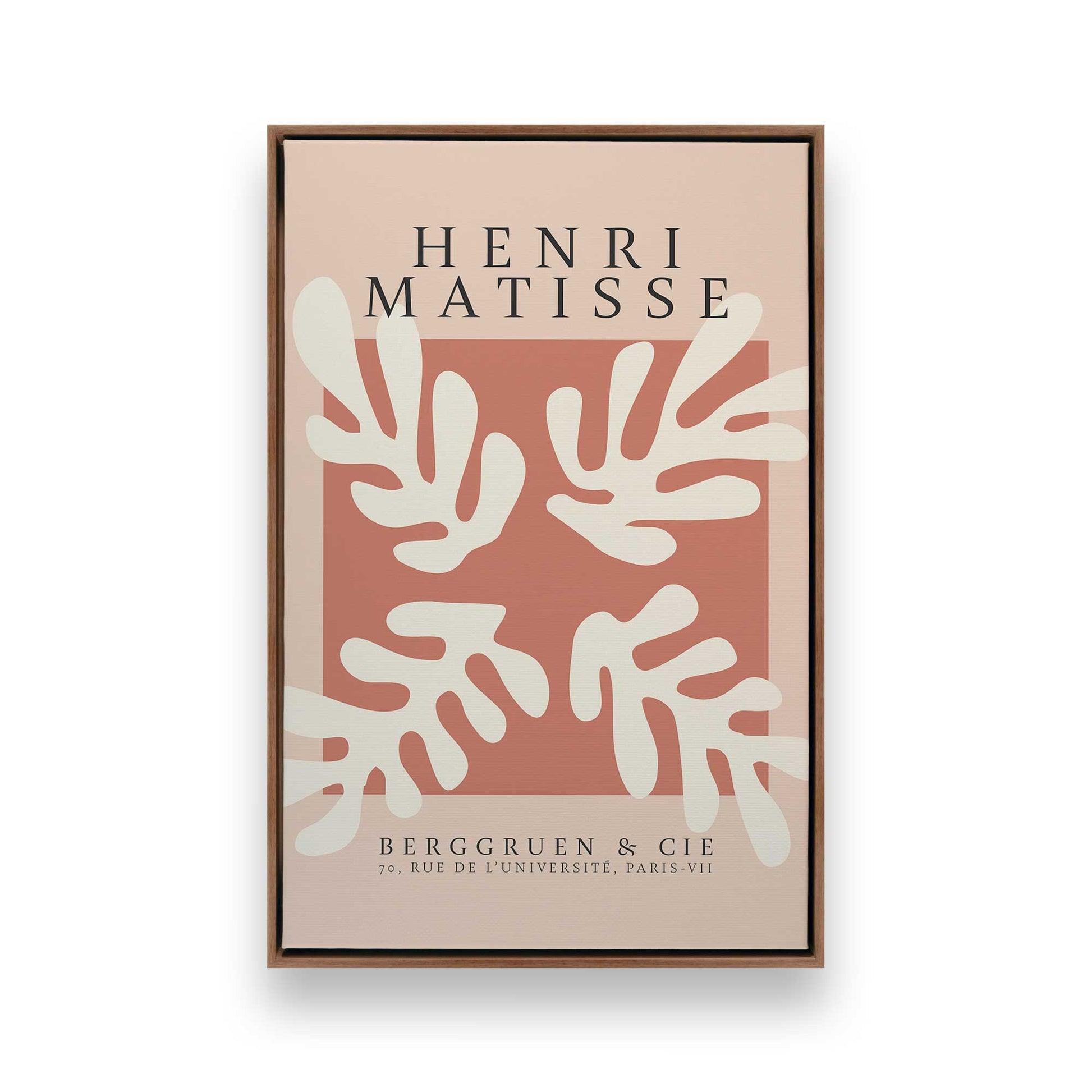 [Color:Walnut], Picture of art in a Walnut frame