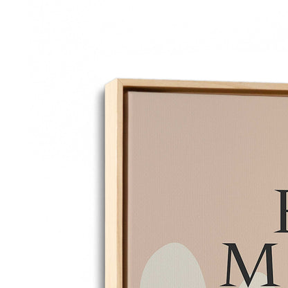 [Color:American Maple], Picture of art in a American Maple frame at an angle