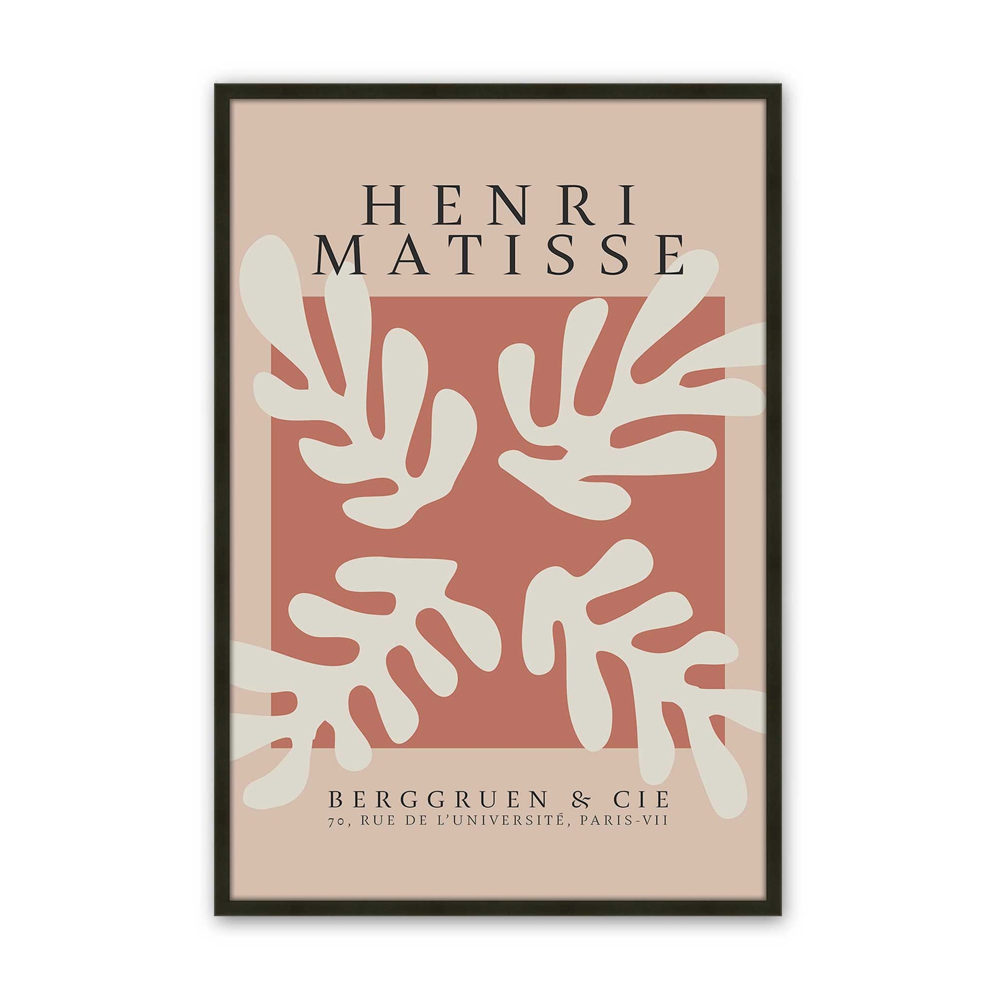 [Color:Satin Black], Picture of art in a Satin Black frame