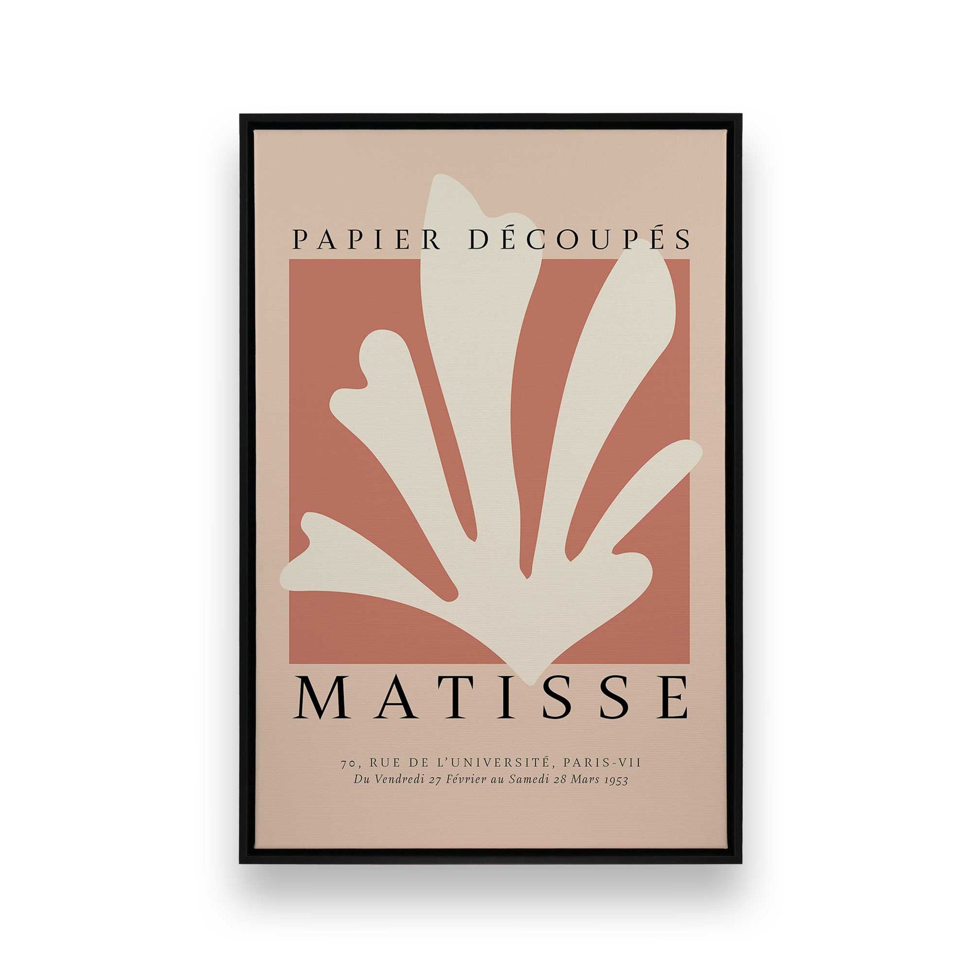 [Color:Satin Black], Picture of art in a Satin Black frame