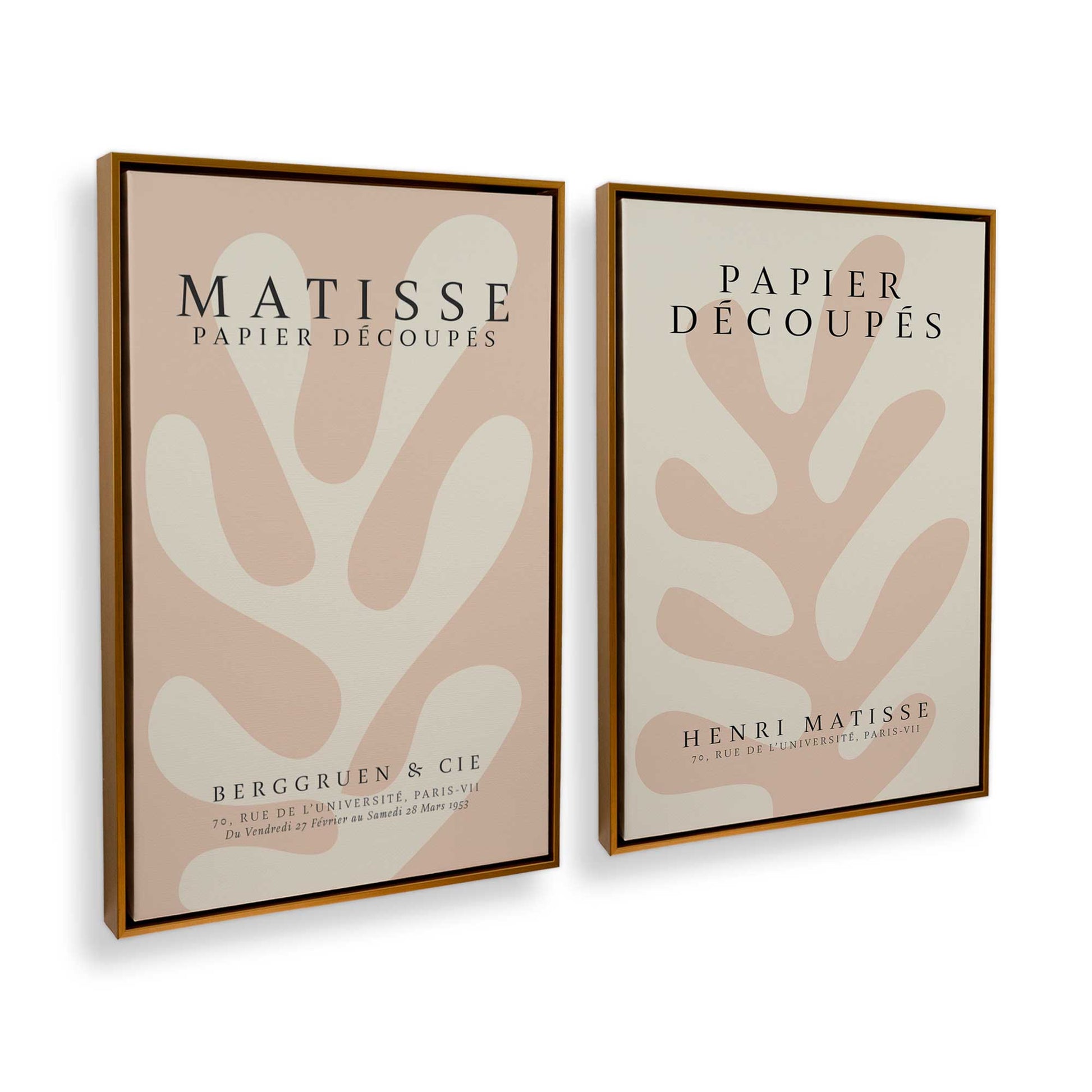 [Color:Polished Gold], Picture of art in a Polished Gold frame at an angle