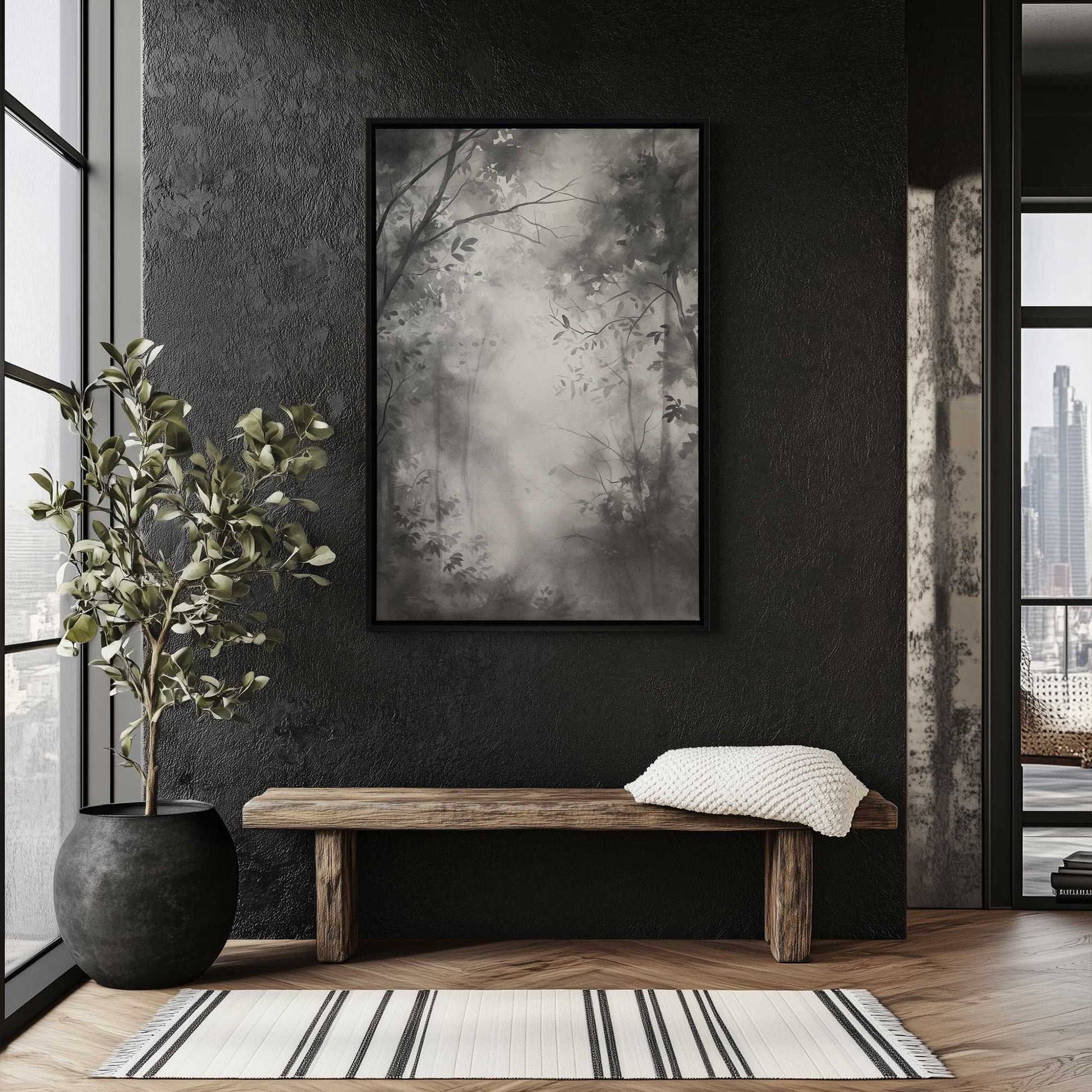 Picture of art in a room