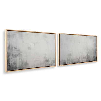 [Color:American Maple], Picture of art in a American Maple frame at an angle
