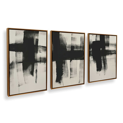 [Color:Polished Gold], Picture of art in a Polished Gold frame at an angle