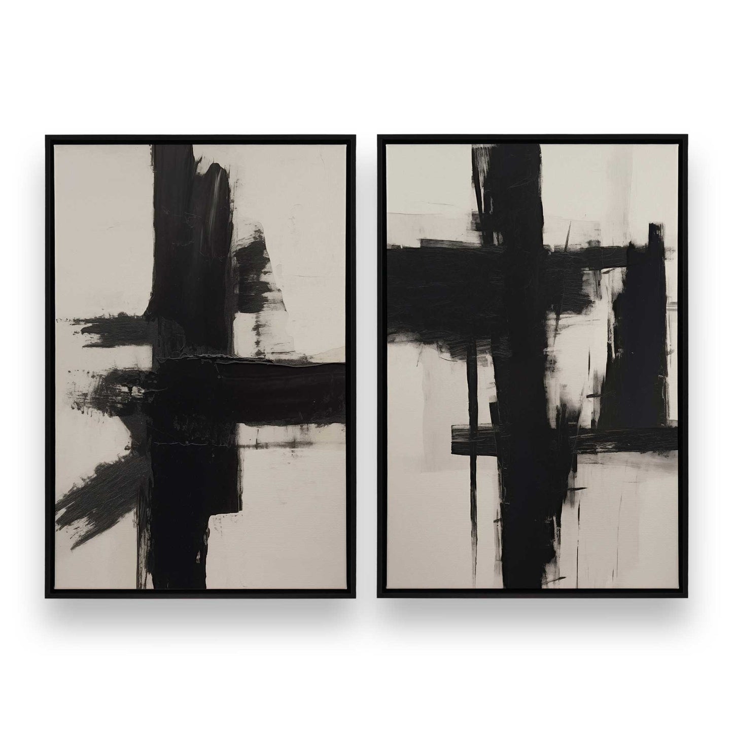 [Color:Satin Black], Picture of art in a Satin Black frame