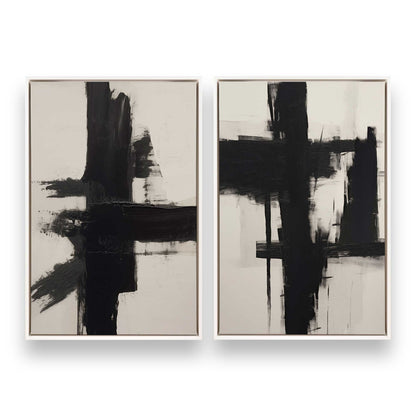 [Color:Opaque White], Picture of art in a White frame