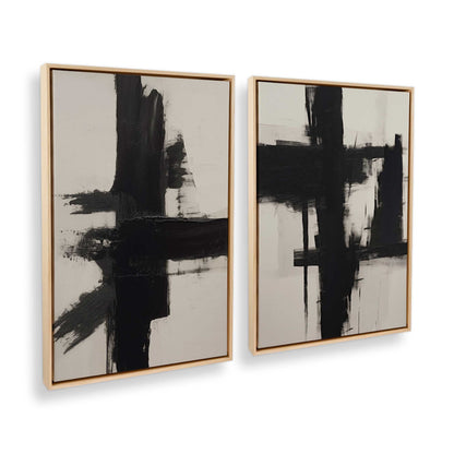 [Color:American Maple], Picture of art in a American Maple frame at an angle