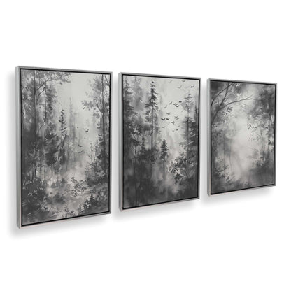 [Color:Polished Chrome], Picture of art in a Polished Chrome frame at an angle