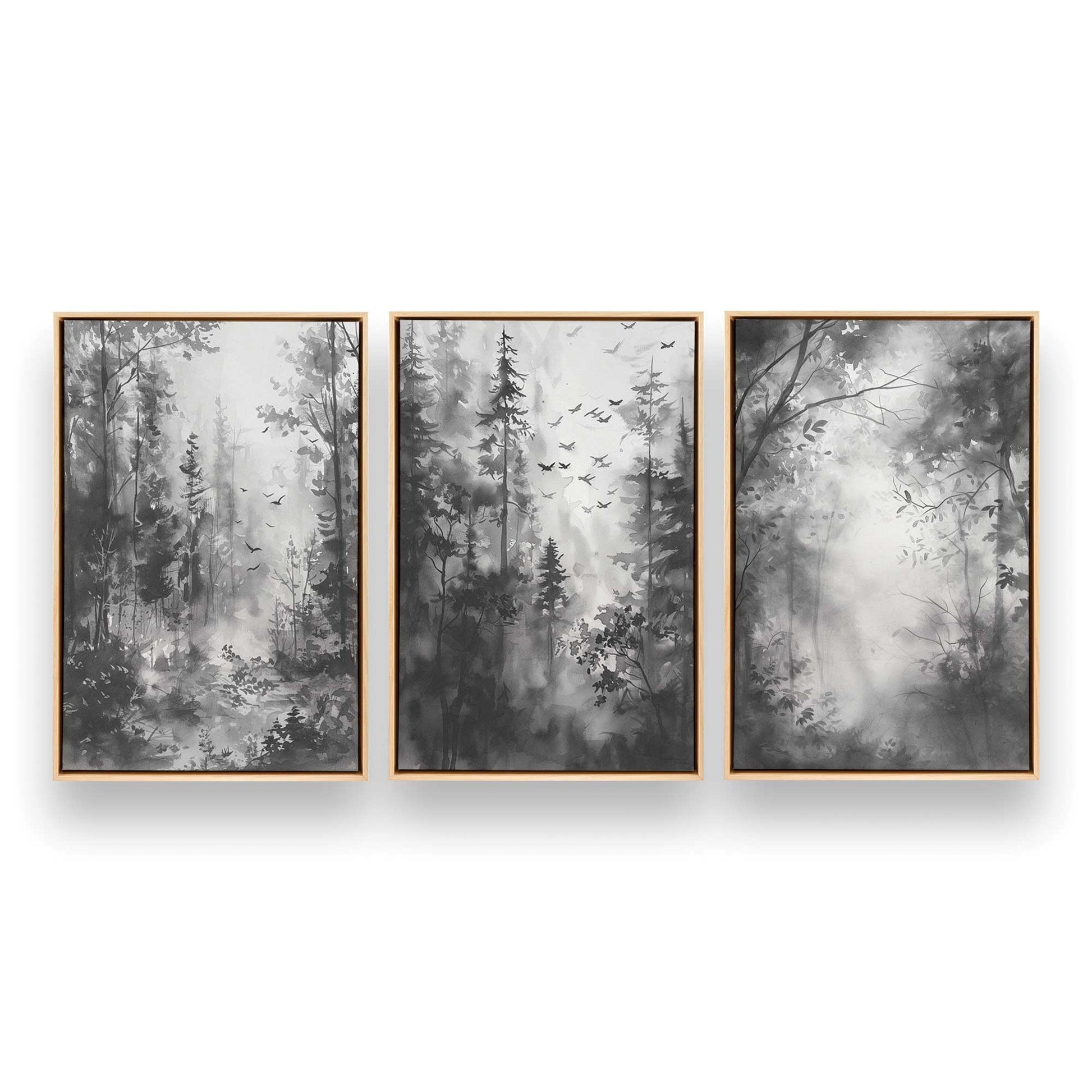 [Color:American Maple], Picture of art in a American Maple frame