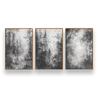 [Color:American Maple], Picture of art in a American Maple frame