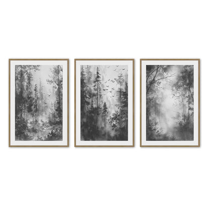 [Color:Brushed Gold], Picture of art in a Brushed Gold frame