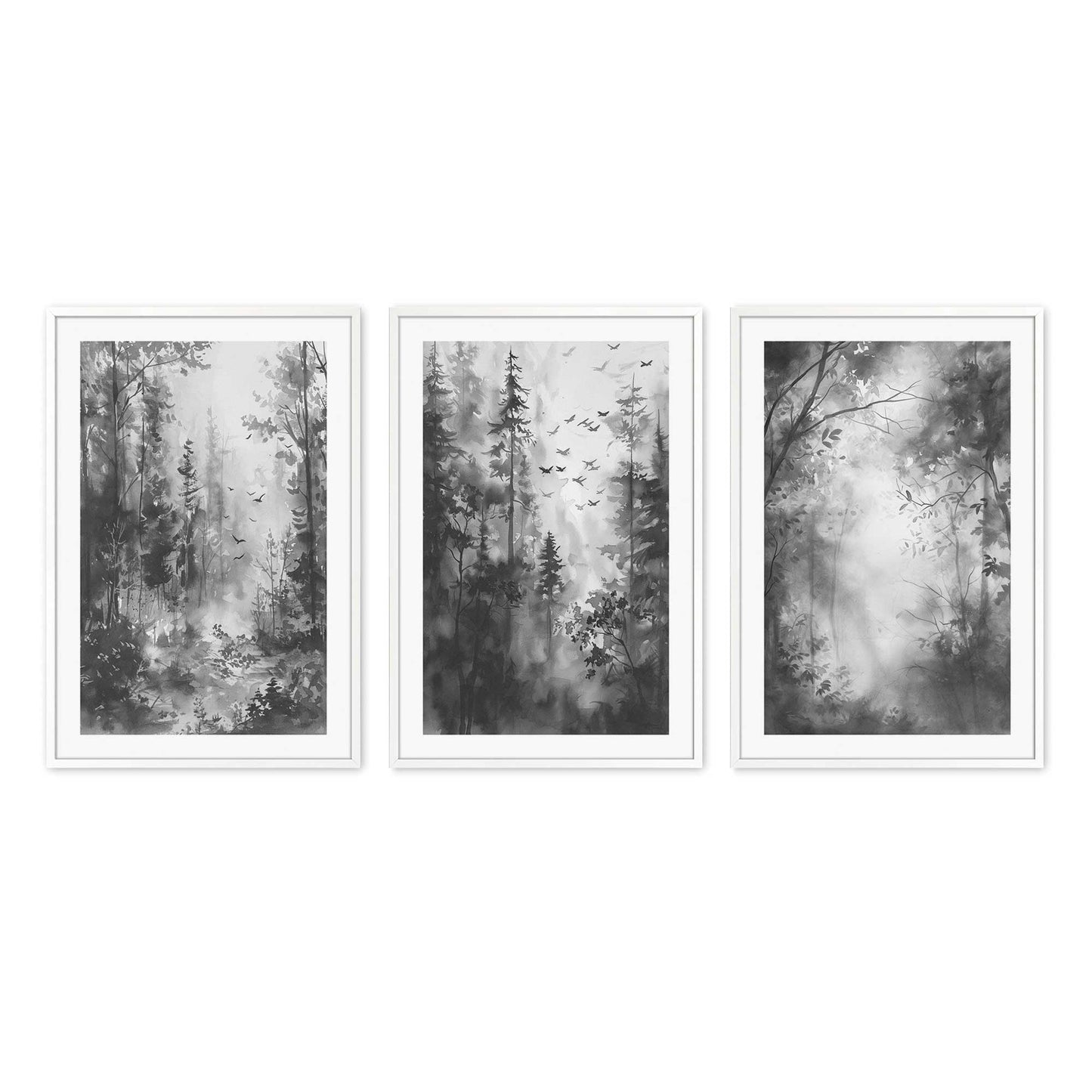 [Color:Opaque White], Picture of art in a Opaque White frame