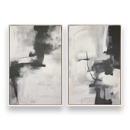 [Color:Opaque White], Picture of art in a White frame