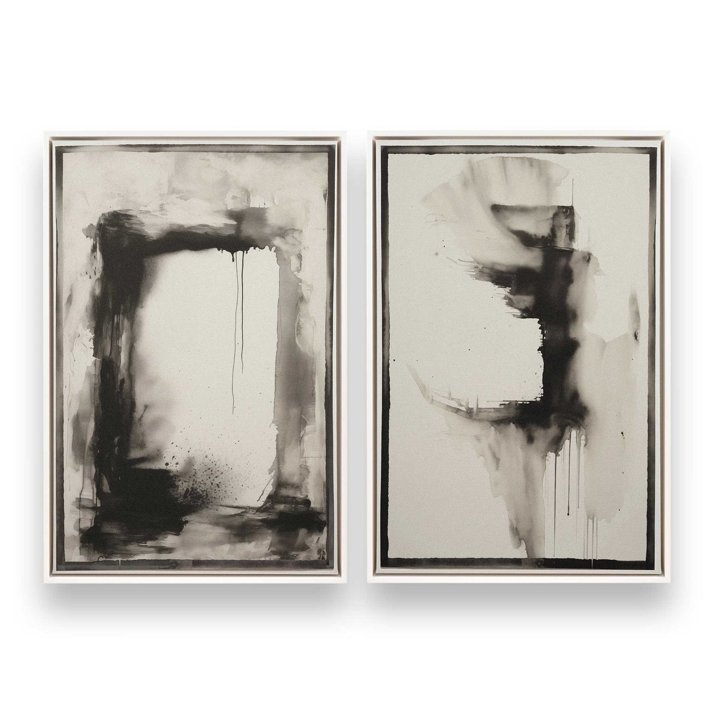 [Color:Opaque White], Picture of art in a White frame