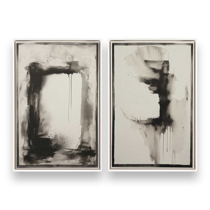 [Color:Opaque White], Picture of art in a White frame
