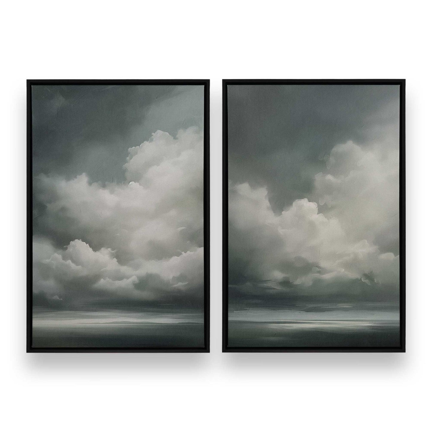 [Color:Satin Black], Picture of art in a Satin Black frame