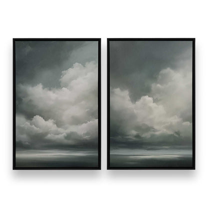 [Color:Satin Black], Picture of art in a Satin Black frame