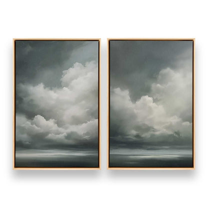 [Color:American Maple], Picture of art in a American Maple frame