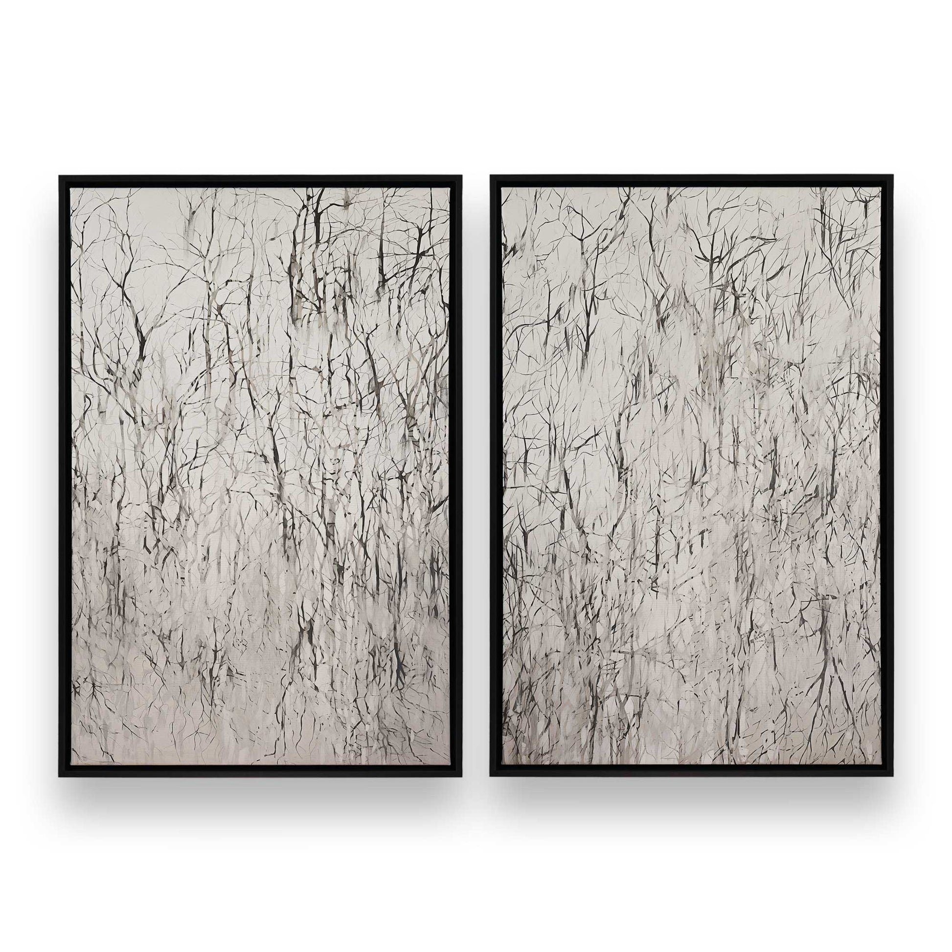 [Color:Satin Black], Picture of art in a Satin Black frame