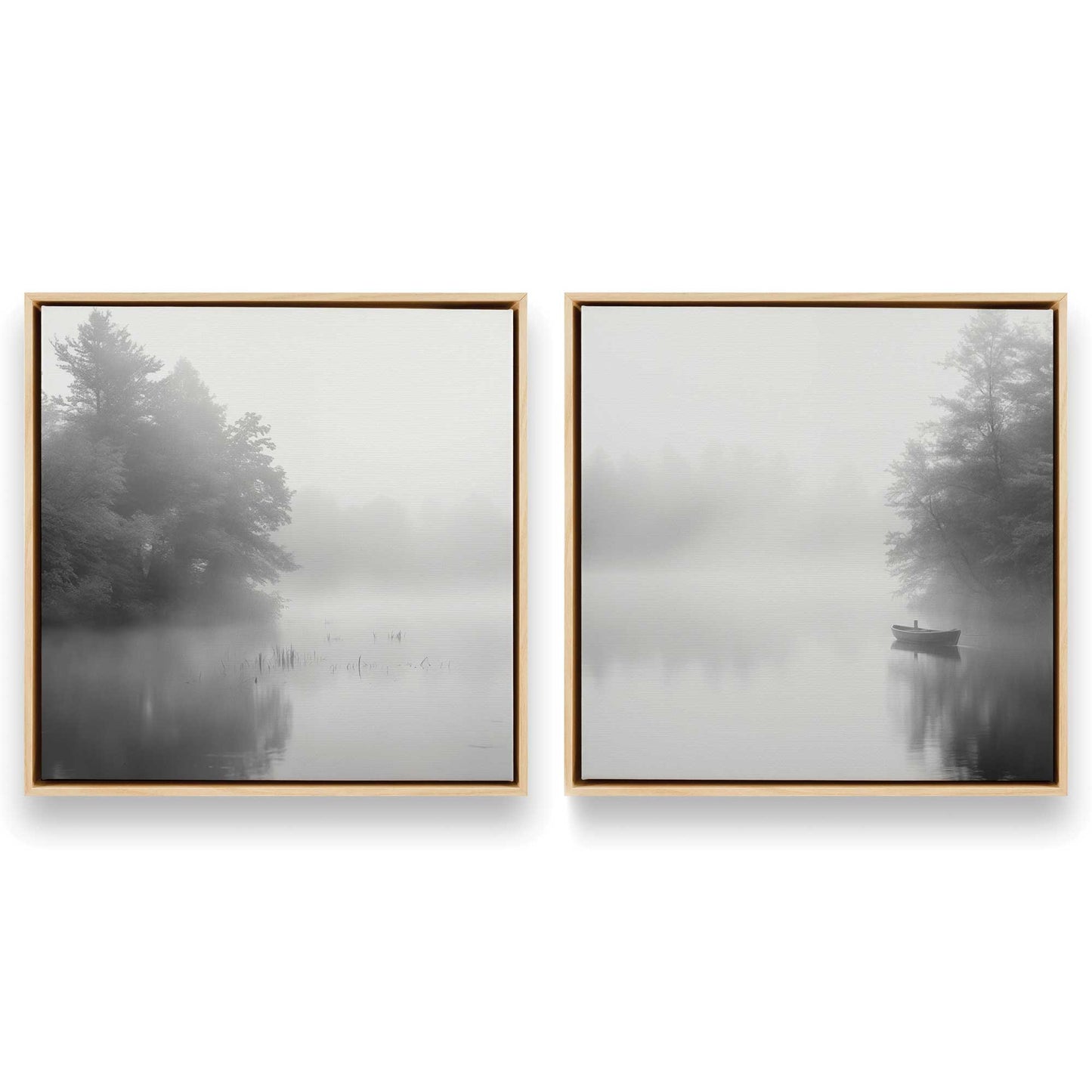 [Color:American Maple], Picture of art in a American Maple frame