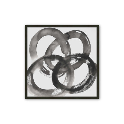 [Color:Satin Black], Picture of art in a Satin Black frame