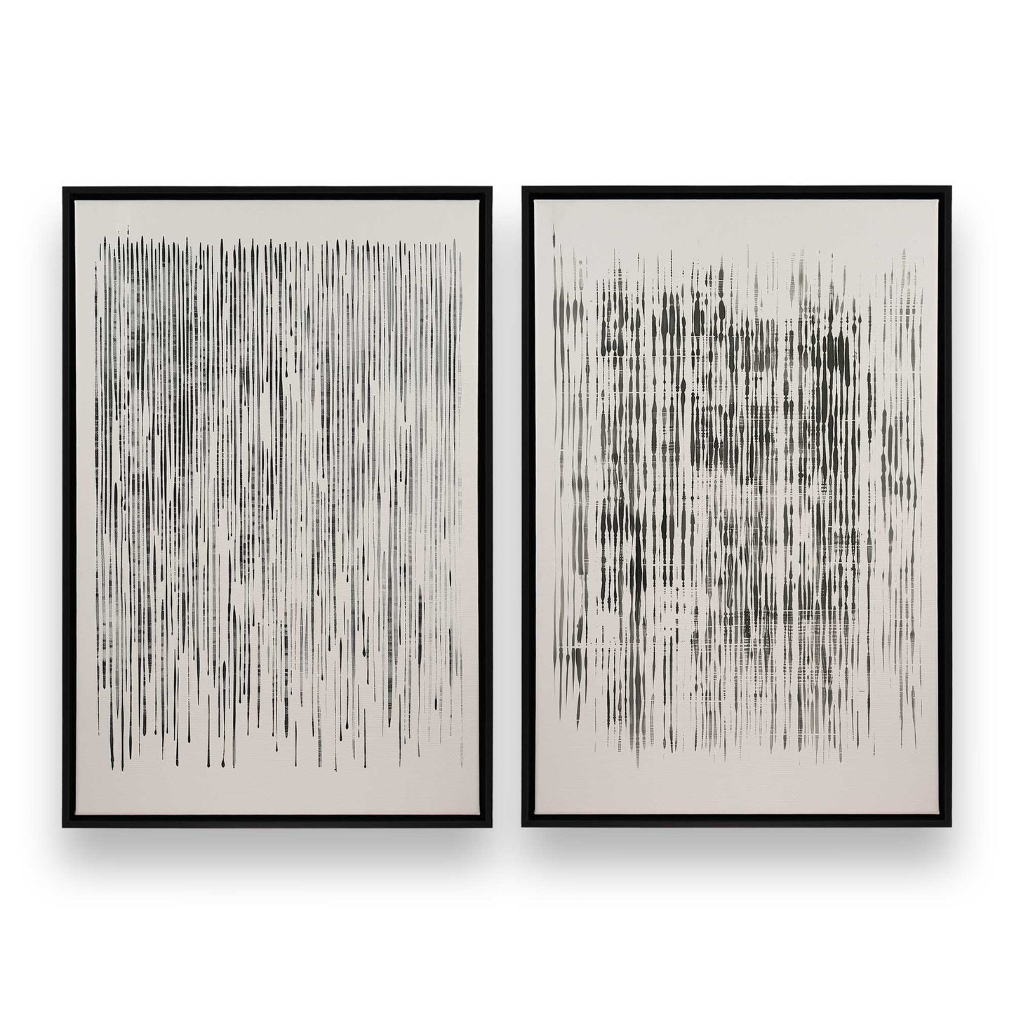 [Color:Satin Black], Picture of art in a Satin Black frame