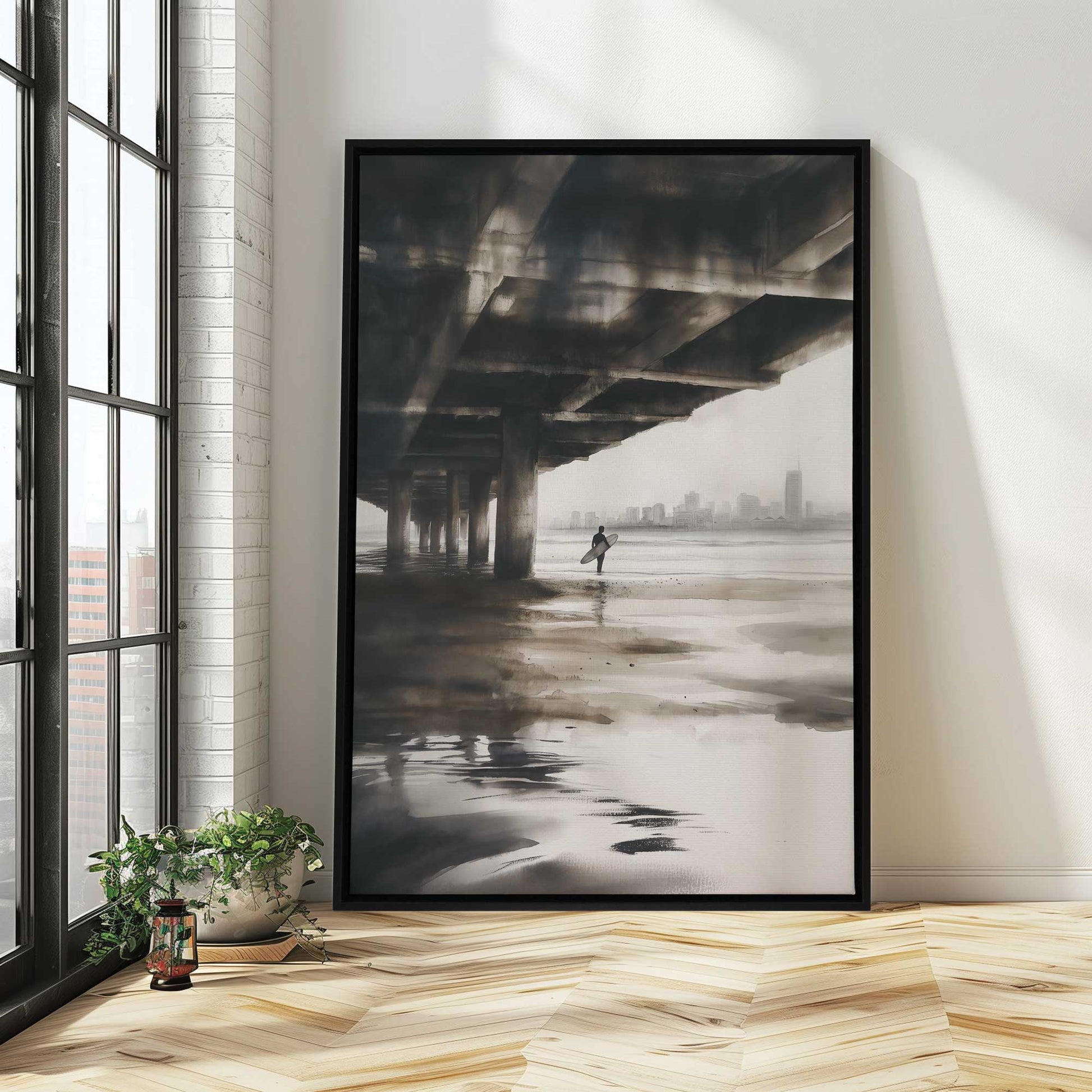 Picture of art in a room
