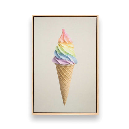 [Color:American Maple], Picture of art in a American Maple frame