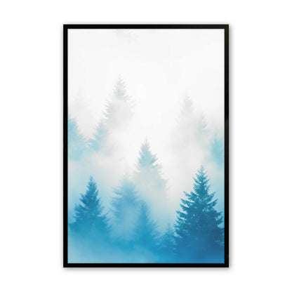 [Color:Satin Black], Picture of art in a Satin Black frame