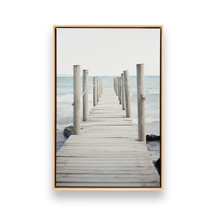 [Color:American Maple], Picture of art in a American Maple frame