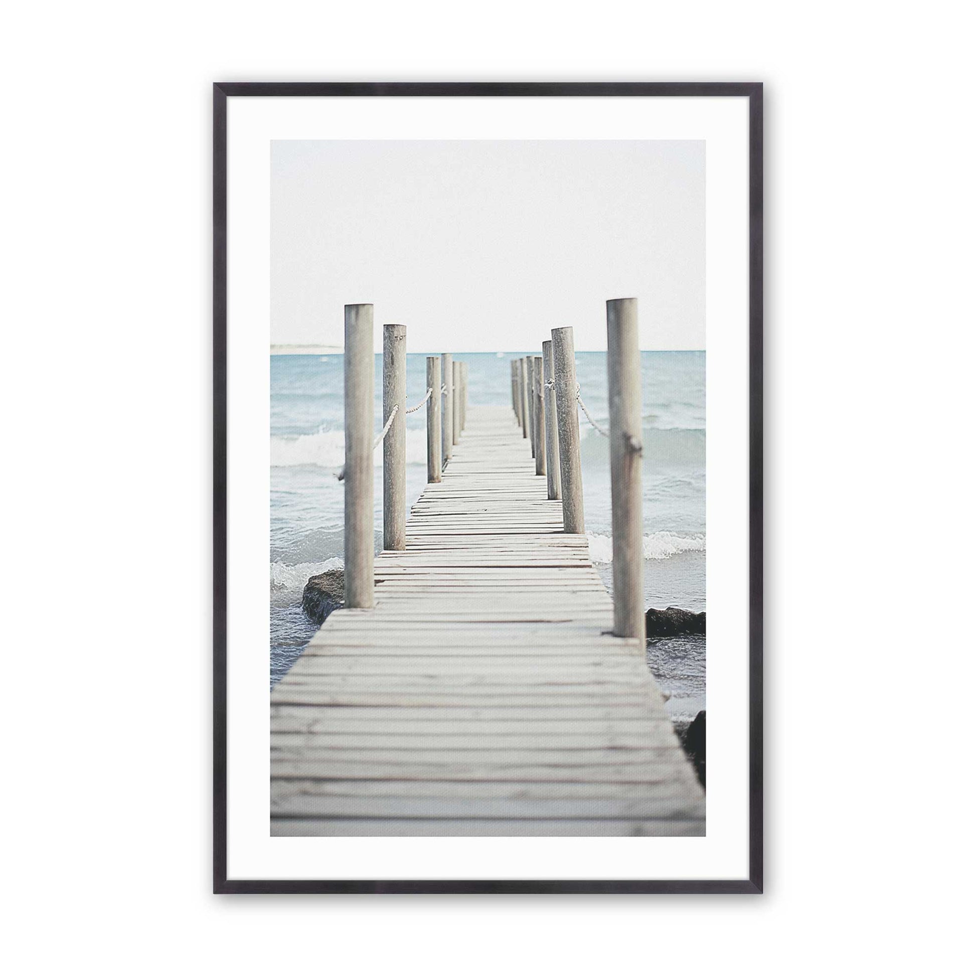 [Color:Weathered Zinc], Picture of art in a Weathered Zinc frame