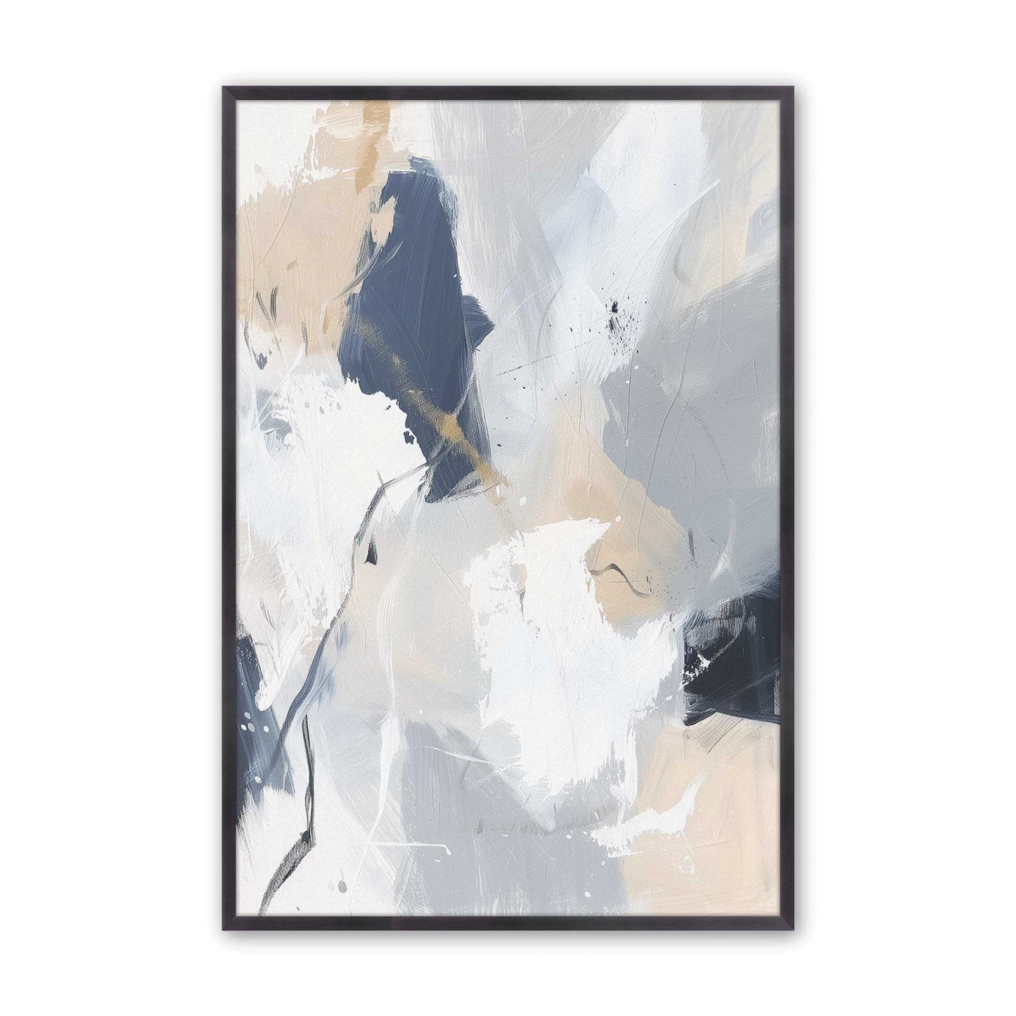 [Color:Weathered Zinc], Picture of art in a Weathered Zinc frame