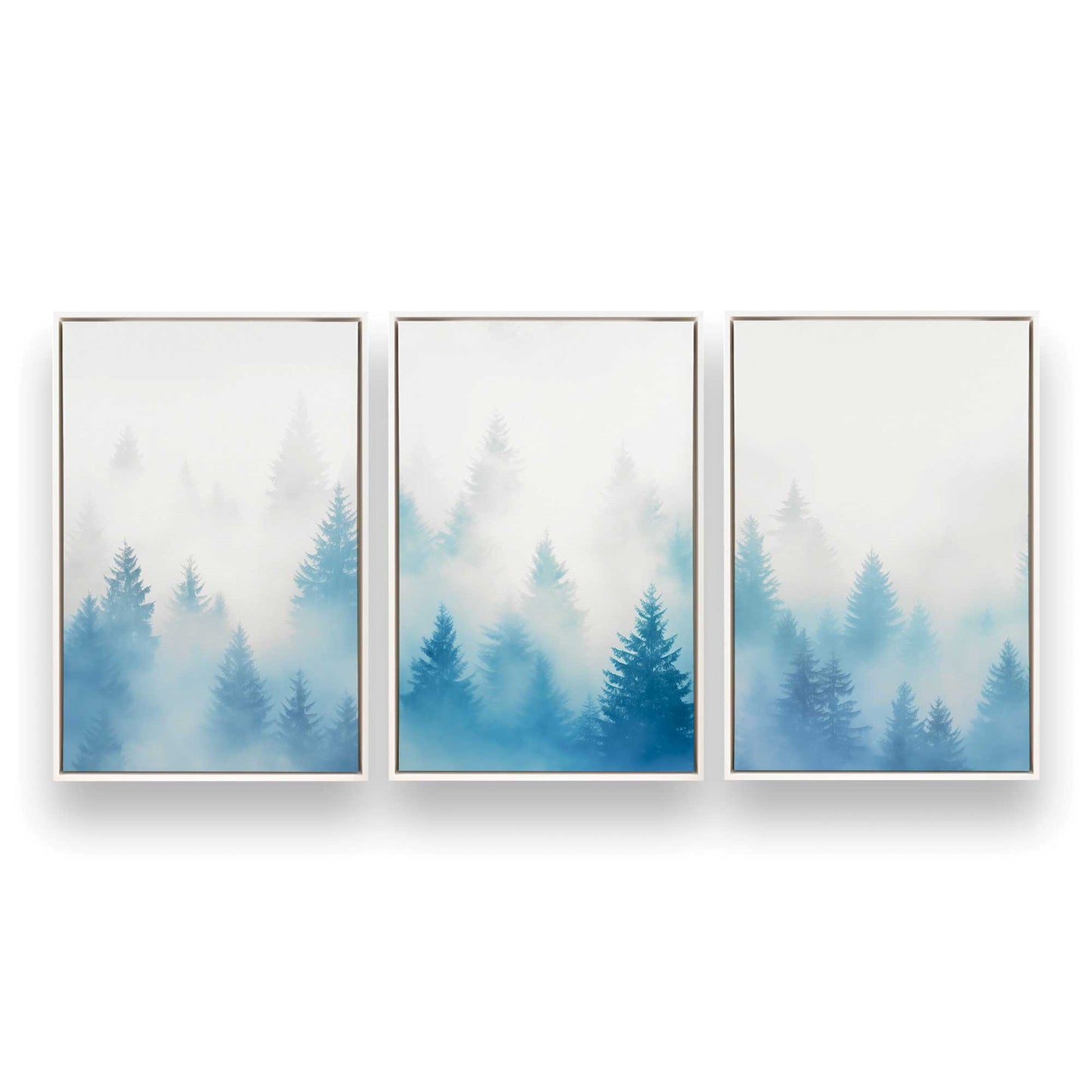 [Color:Opaque White], Picture of art in a White frame