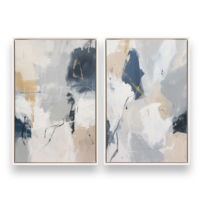 [Color:Opaque White], Picture of art in a White frame