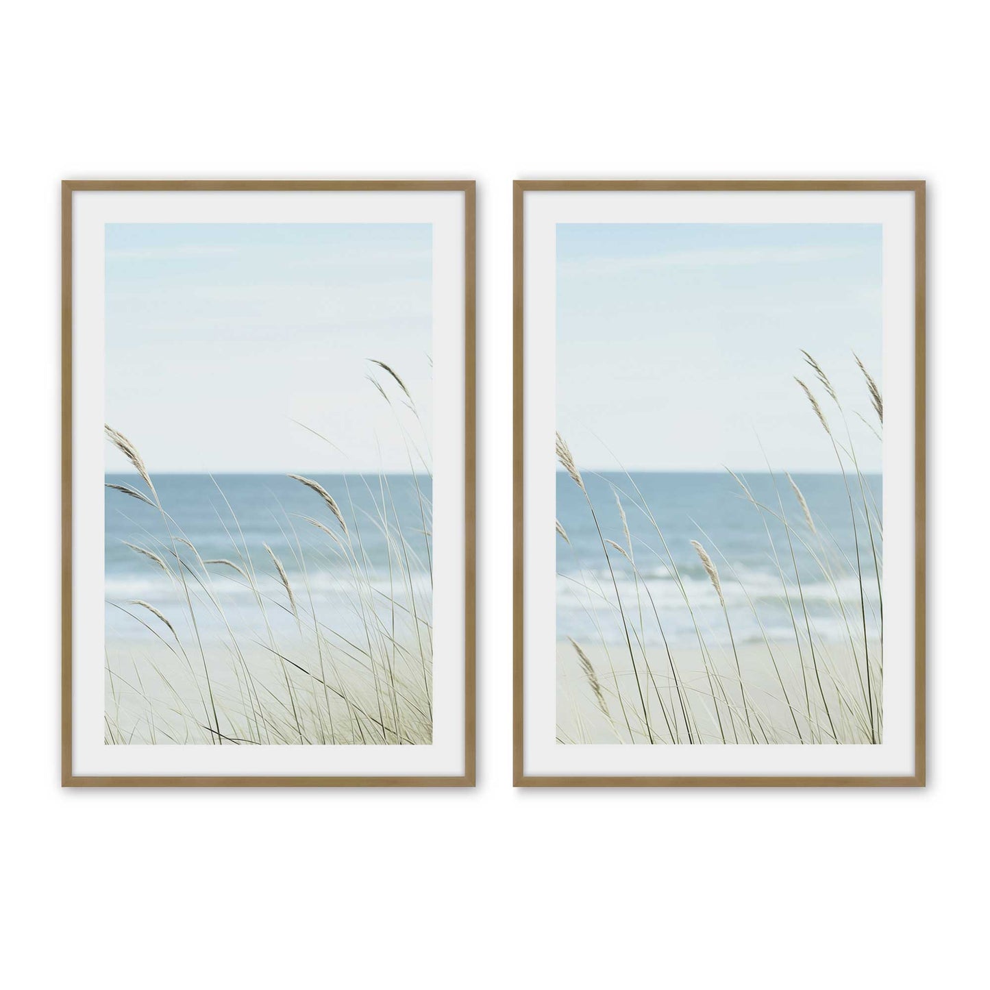 [Color:Brushed Gold], Picture of art in a Brushed Gold frame