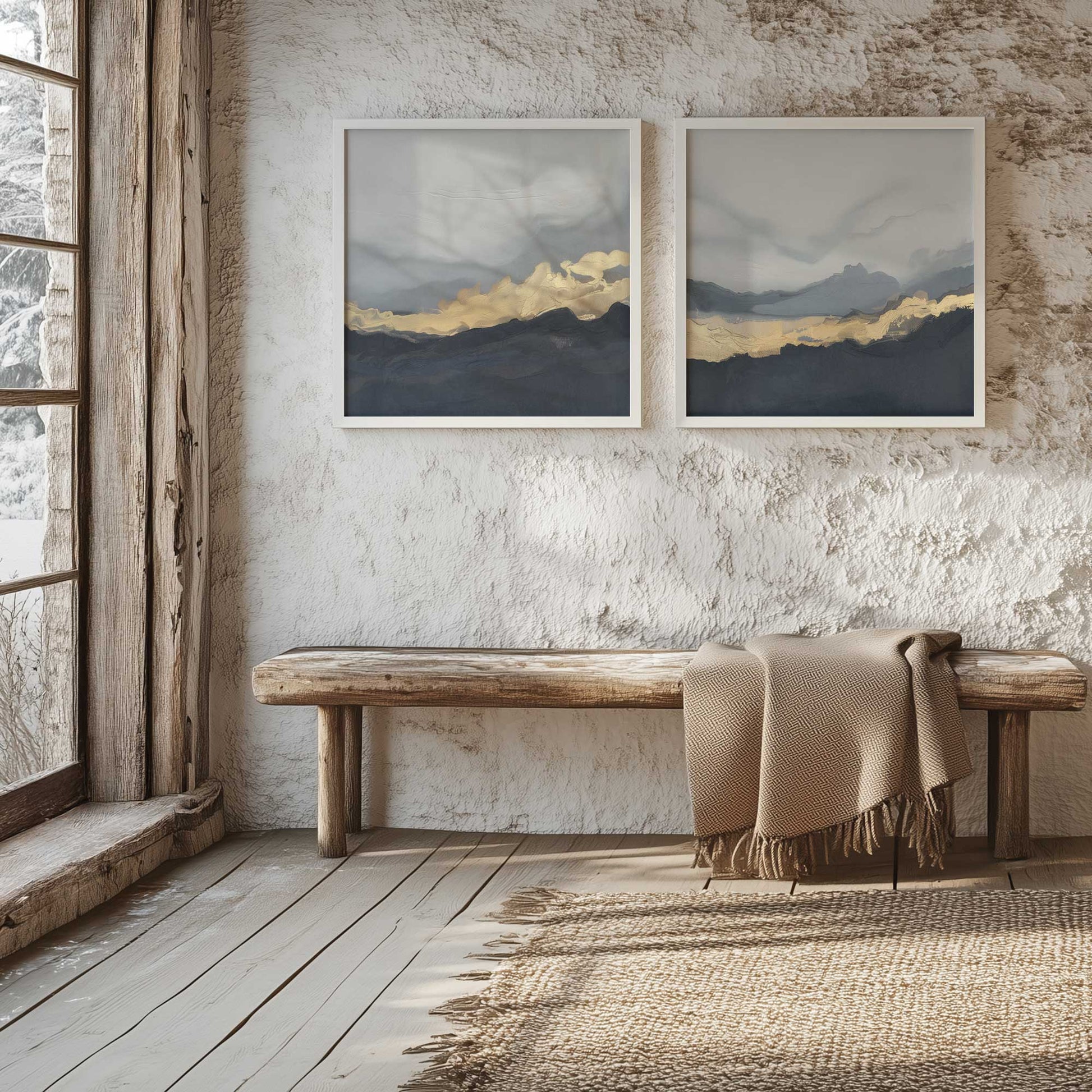 [Color:Opaque White], Picture of art in a Opaque White frame