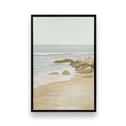 [Color:Satin Black], Picture of art in a Satin Black frame