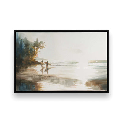[Color:Satin Black], Picture of art in a Satin Black frame