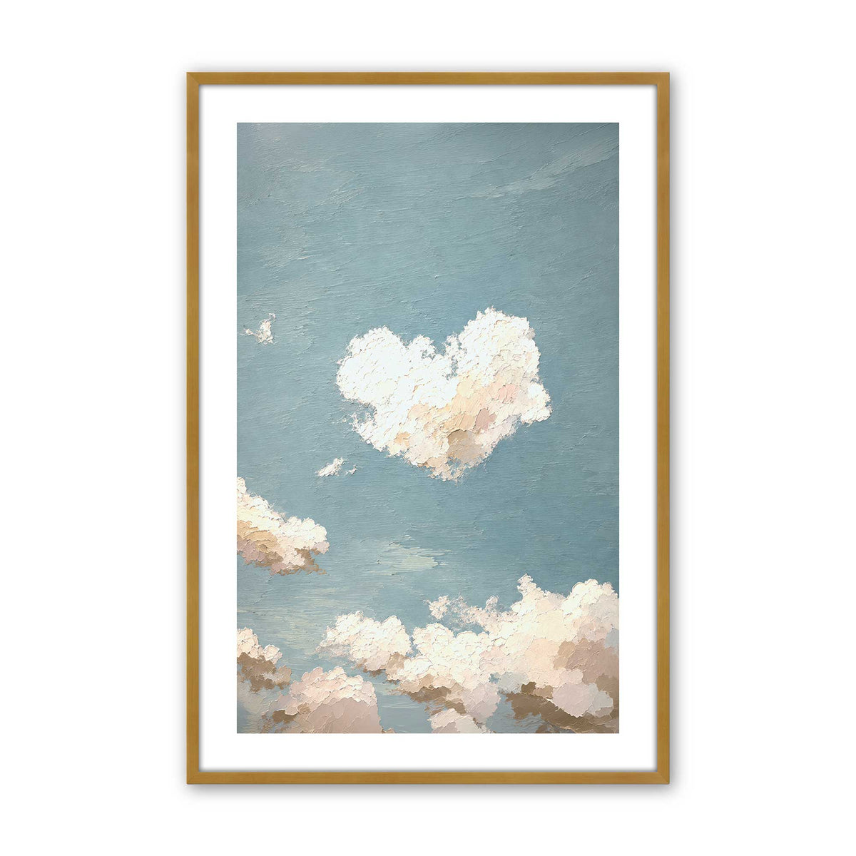 [Color:Polished Gold], Picture of art in a Polished Gold frame