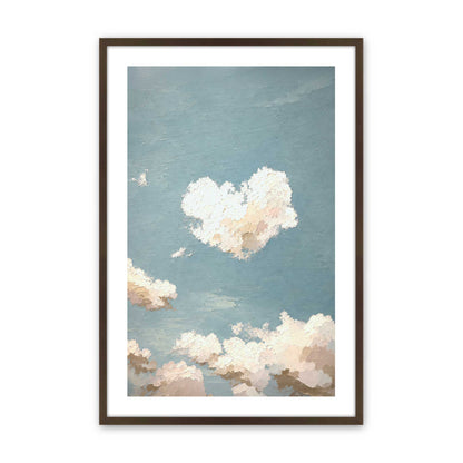 [Color:Belvinder Brown], Picture of art in a Belvinder Brown frame