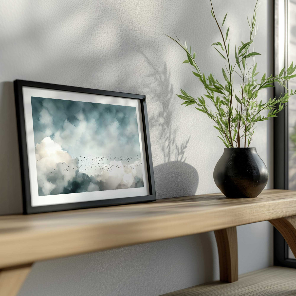 Picture of art in a room