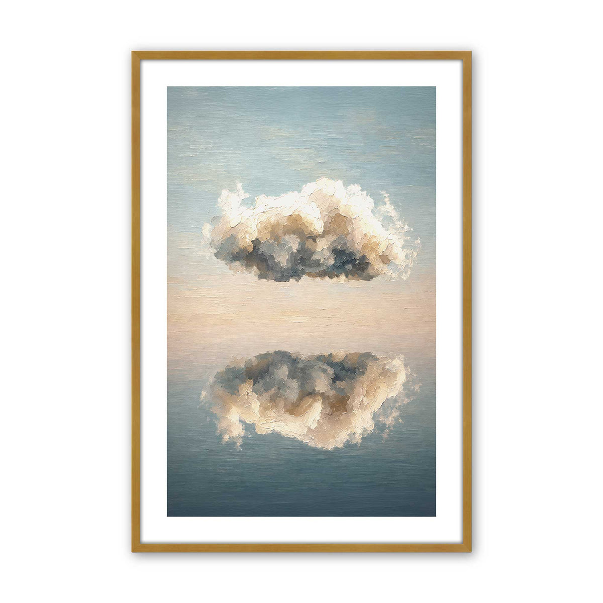 [Color:Polished Gold], Picture of art in a Polished Gold frame