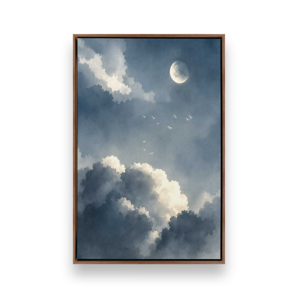 [Color:Walnut], Picture of art in a Walnut frame