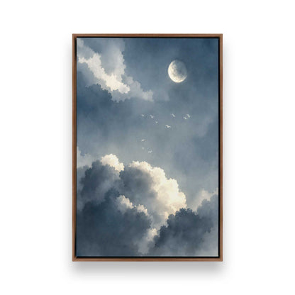 [Color:Walnut], Picture of art in a Walnut frame