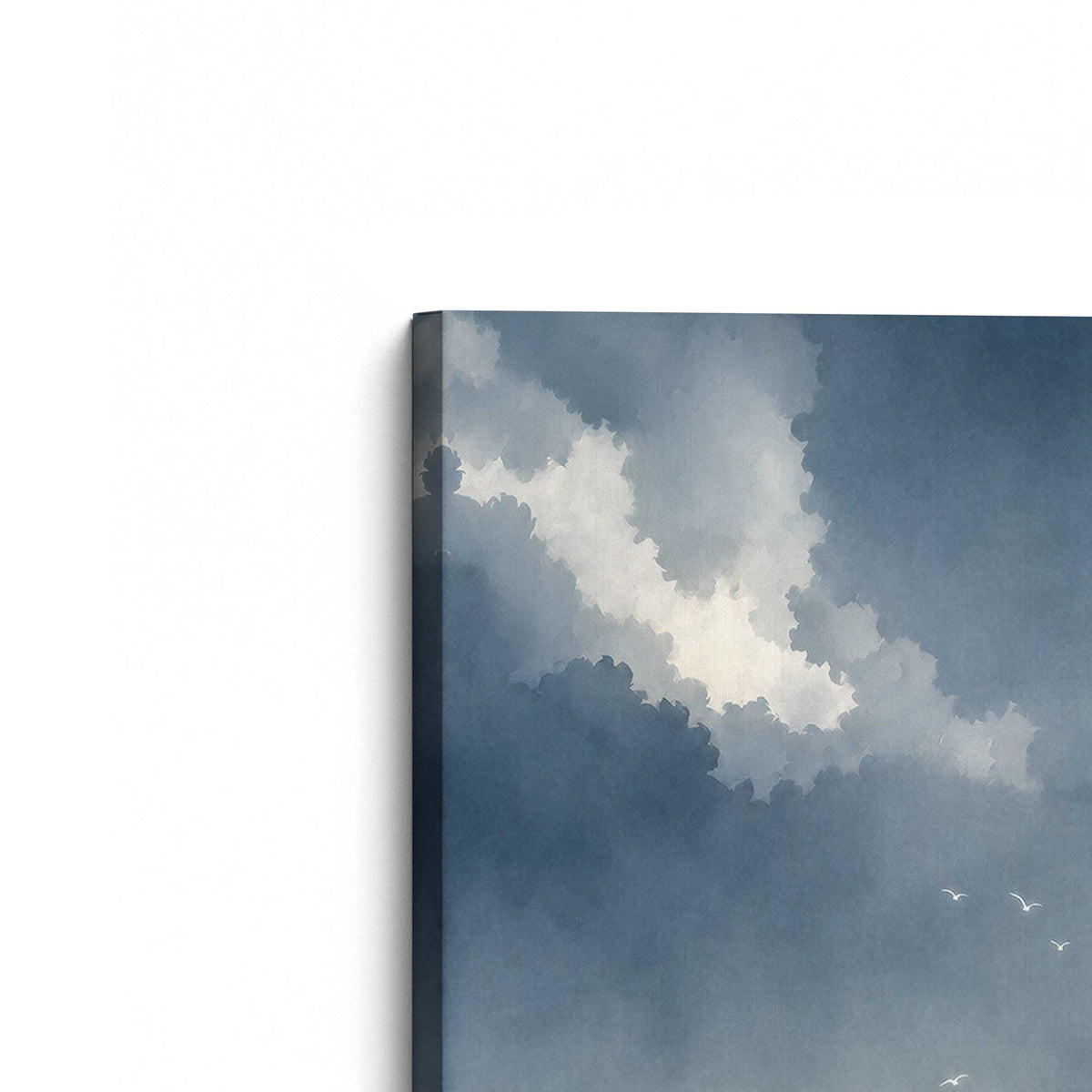 [Color:Stretched Canvas], Picture of the corner of the art