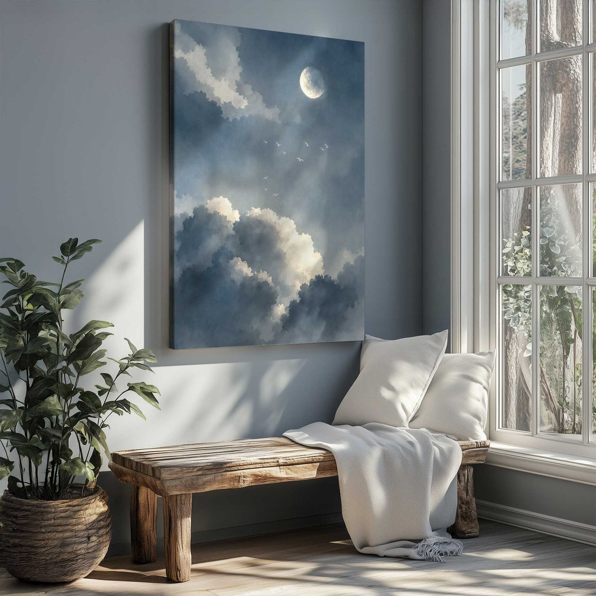 Picture of art in a room