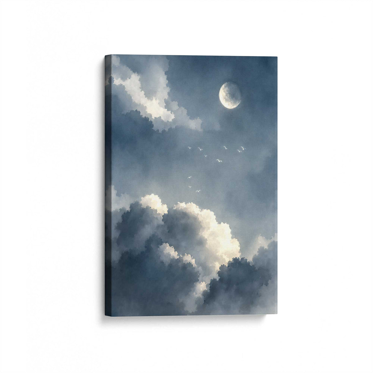 [Color:Stretched Canvas], Picture of art at an angle