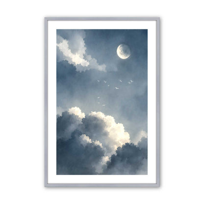 [Color:Polished Chrome], Picture of art in a Polished Chrome frame